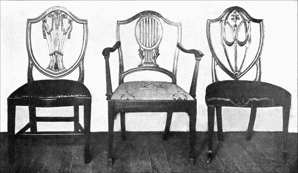 Figure 30. HEPPLEWHITE CHAIRS.