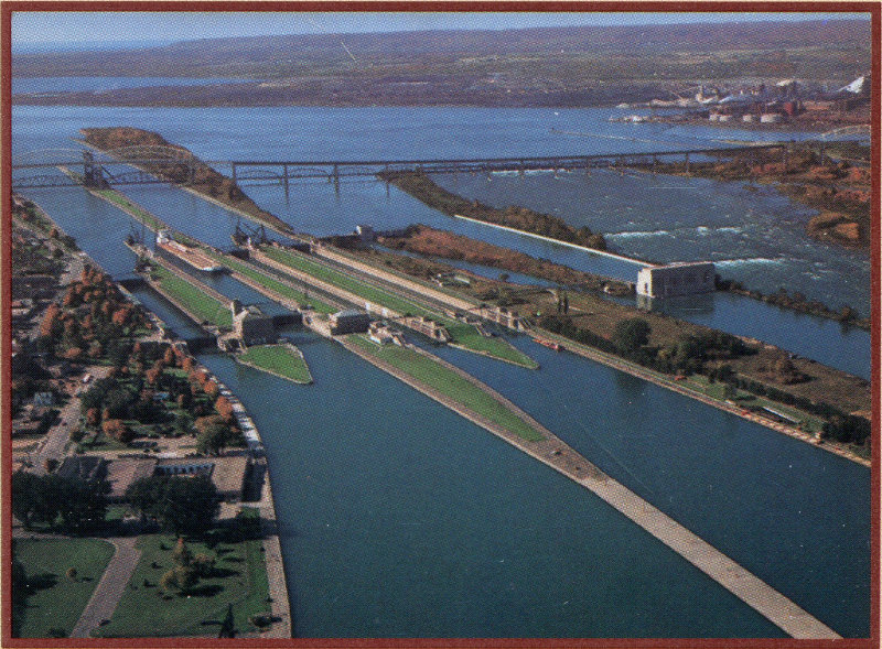 The river below the bridge