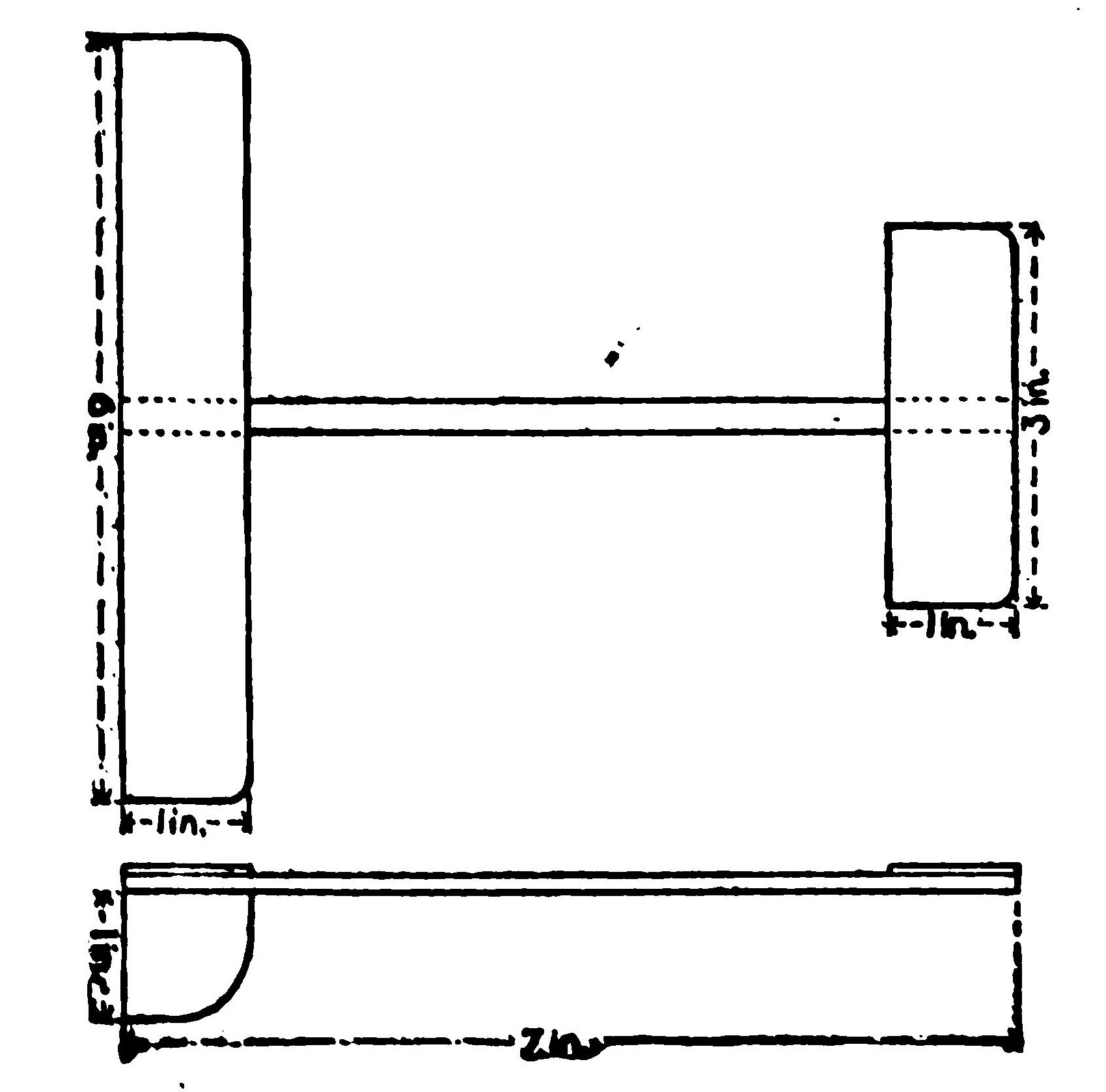 A Simple Model Glider