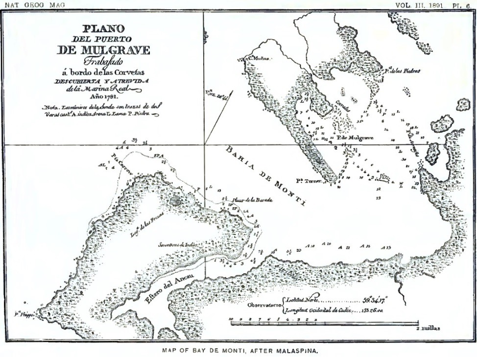 Bay De Monti after Malaspina