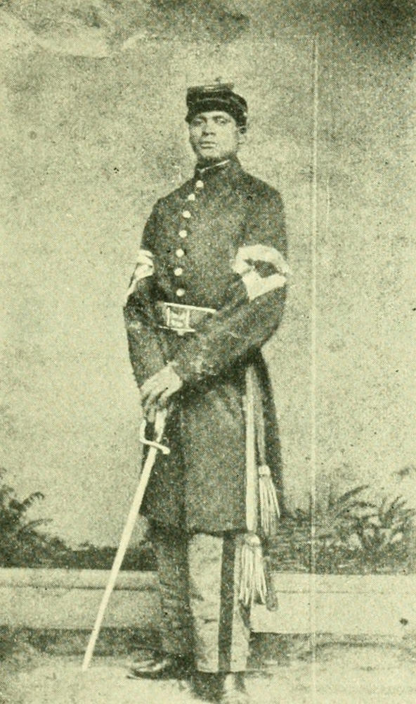 ALEXANDER H. NEWTON In Military Uniform Commissary
Sergeant 29th Regiment Connecticut Volunteers