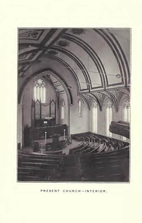 Present church - interior.