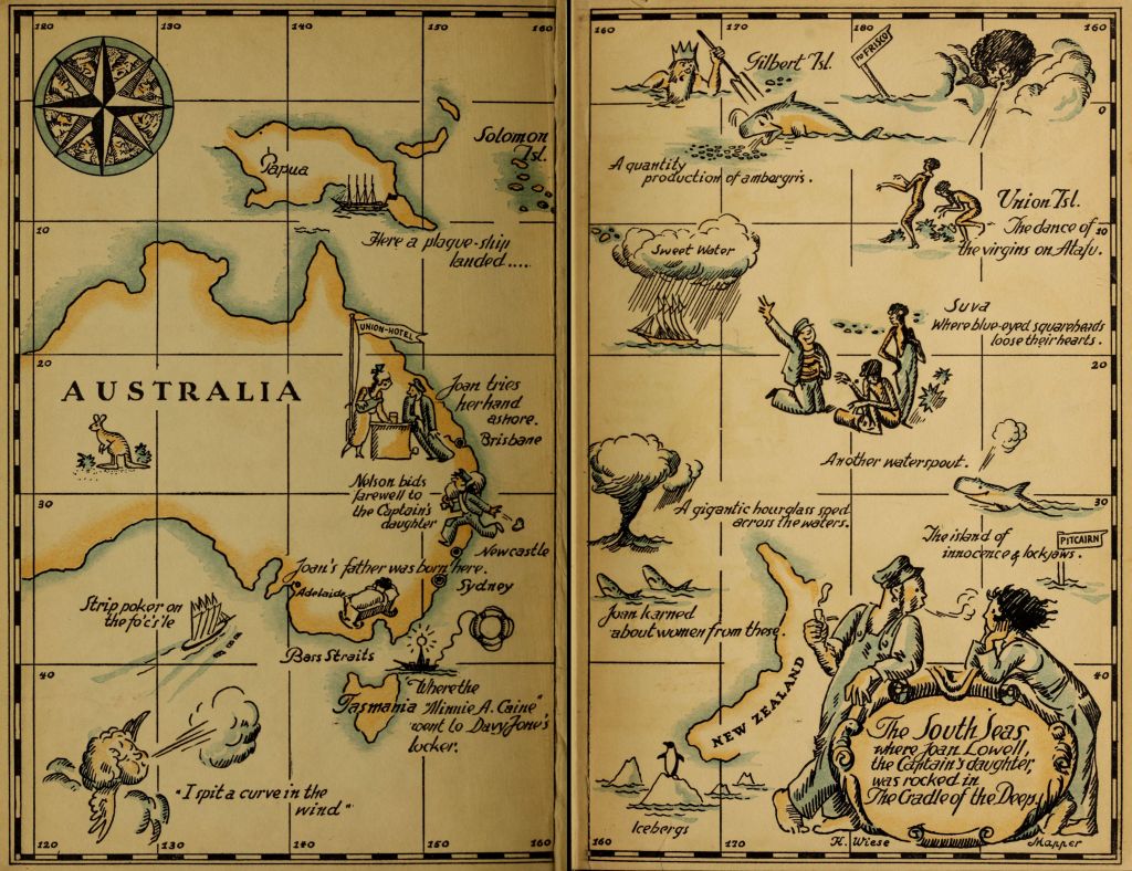 map of australia