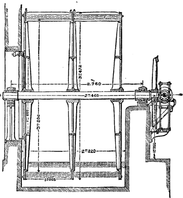 FIG. 5.--ECHANGEUR, AXIAL SECTION.